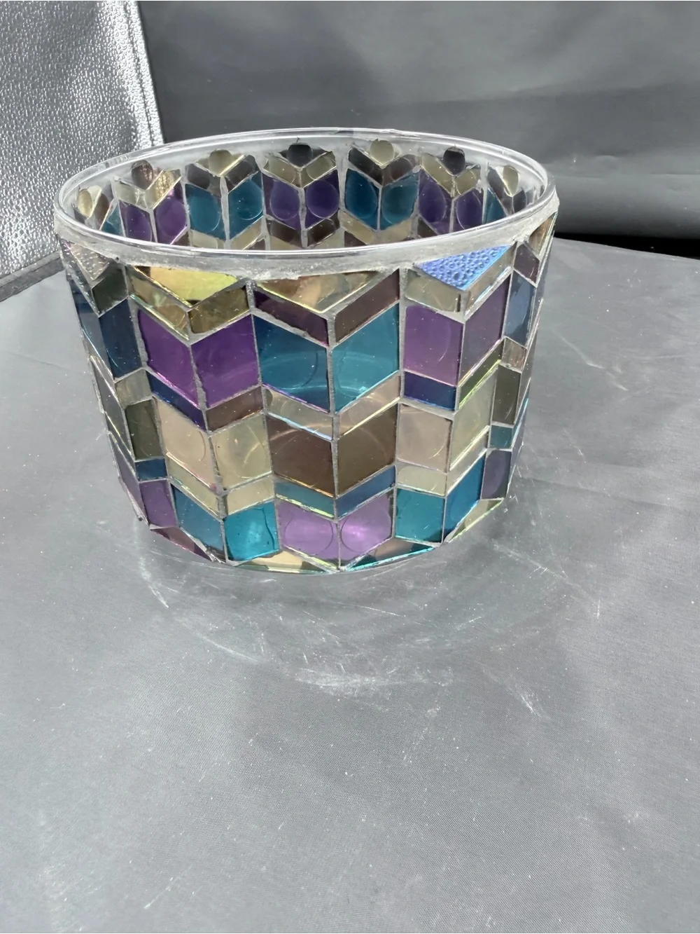 Yankee Candle Stained Glass Mosaic Candle Shade - Multicolor
